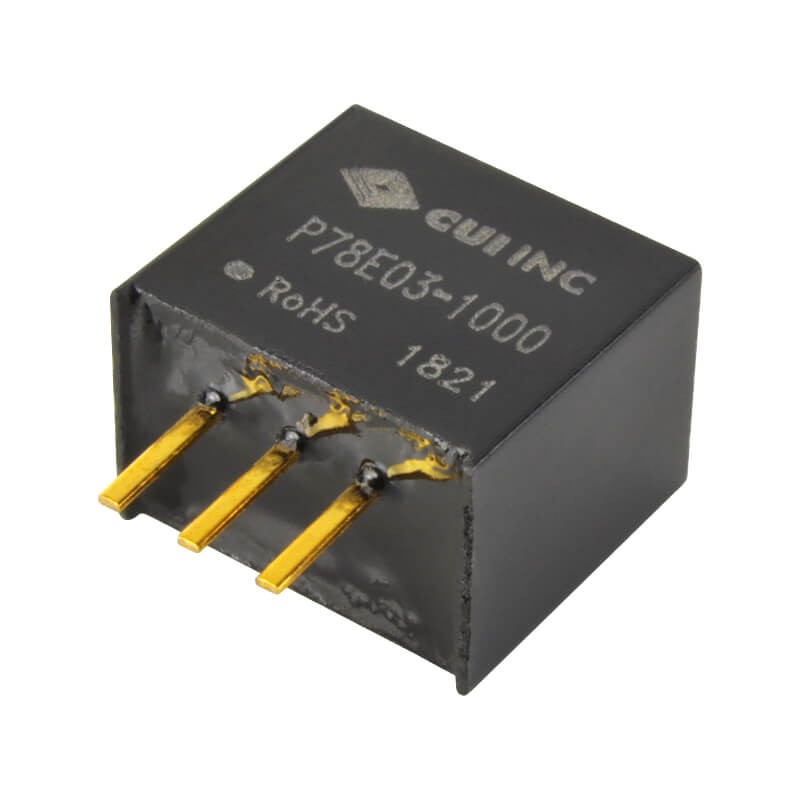 1 pcs : P78E03-1000 - DC DC CONVERTER 3.3V 3.3W