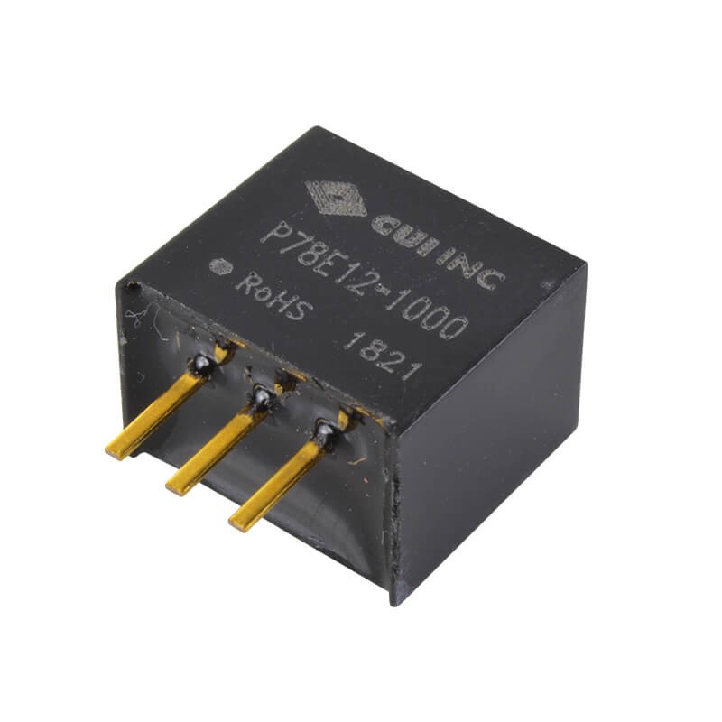 1 pcs : P78E12-1000 - DC DC CONVERTER 12V 12W