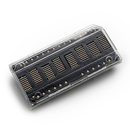 10 pcs - HDSP-2112 Broadcom 8 Digit Dot Matrix LED Display, 5 x 7 Dot Matrix Red 7.5 (Typ.) mcd 4.8mm