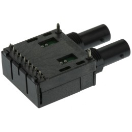 10 pcs - Broadcom AFBR-5803TZ Fibre Optic Transceiver, ST Connector, 125Mbit/s, 1380nm 1380nm 9-Pin SIP