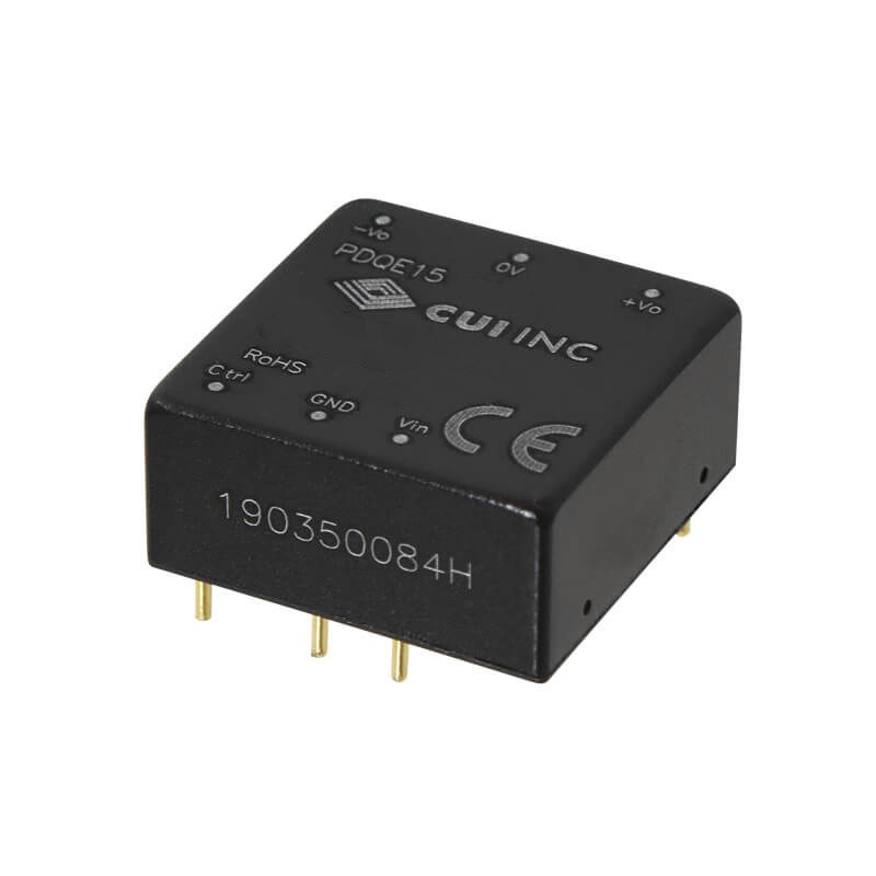 1 pcs : PDQE15-Q48-D5-D - DC DC CONVERTER +/-5V 15W