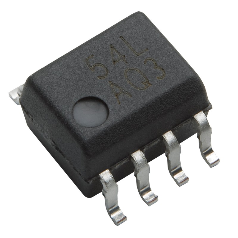 100 pcs - Broadcom, ACPL-054L-060E Phototransistor Output Dual Optocoupler, Surface Mount, 8-Pin