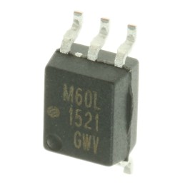 100 pcs - Broadcom, ACPL-M60L-000E DC Input Logic Gate Output Optocoupler, Surface Mount, 5-Pin SOIC