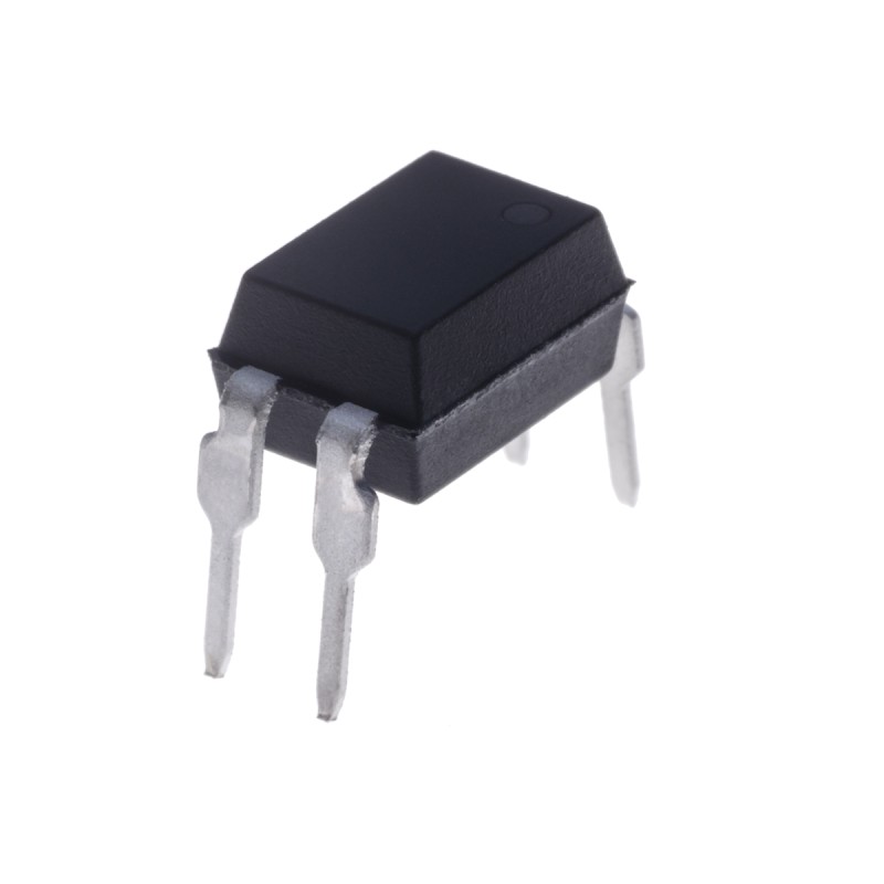100 pcs - Isocom, TLP521 AC Input NPN Phototransistor Output Optocoupler, Through Hole, 4-Pin DIP