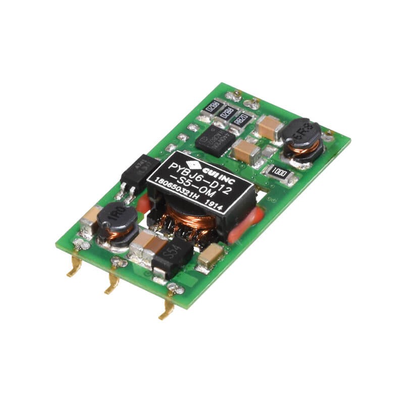 1 pcs : PYBJ6-D12-S12-OM - DC DC CONVERTER 12V 6W