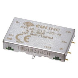 1 pcs : PYBJ6-D12-S15-M - DC DC CONVERTER 15V 6W