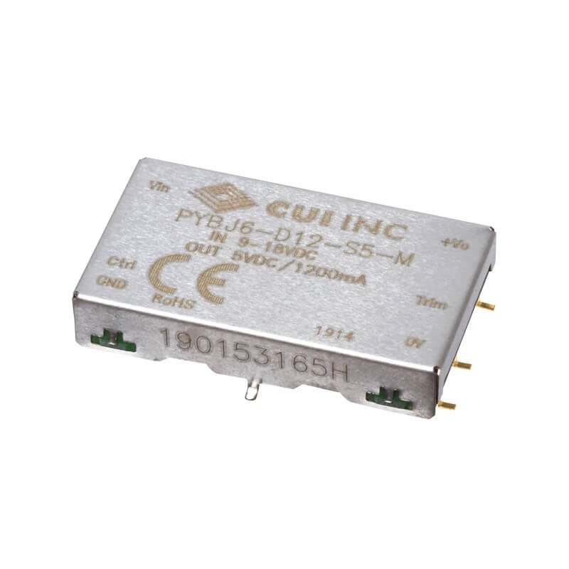 1 pcs : PYBJ6-D24-S12-M - DC DC CONVERTER 12V 6W