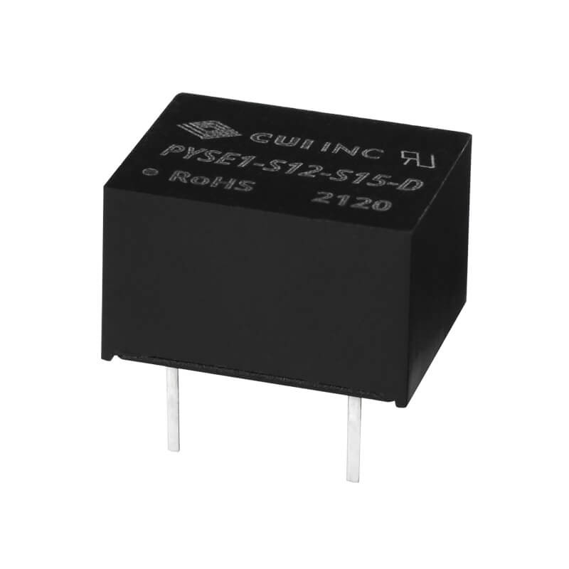 1 pcs : PYSE1-S12-S15-D - DC-DC 1.5KV ISOLATED, 1 W, 10.8~