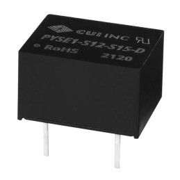 1 pcs : PYSE1-S12-S9-D - DC-DC 1.5KV ISOLATED, 1 W, 10.8~