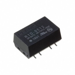 1 pcs : R1D-0512 - DC DC CONVERTER +/-12V 1W