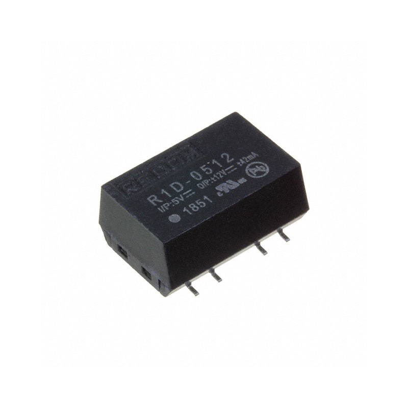 1 pcs : R1D-0512 - DC DC CONVERTER +/-12V 1W