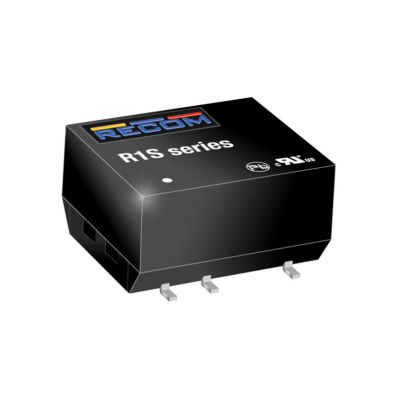 1 pcs : R1S12-1505 - DC DC CONVERTER 5V 1W