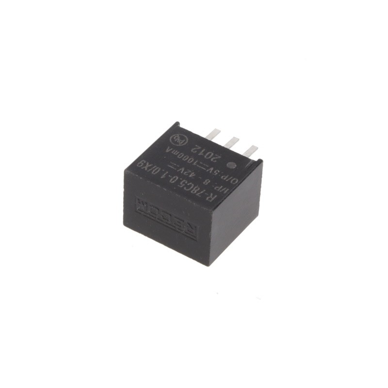 1 pcs : R-78C5.0-1.0/X9 - DC DC CONVERTER 5V 5W