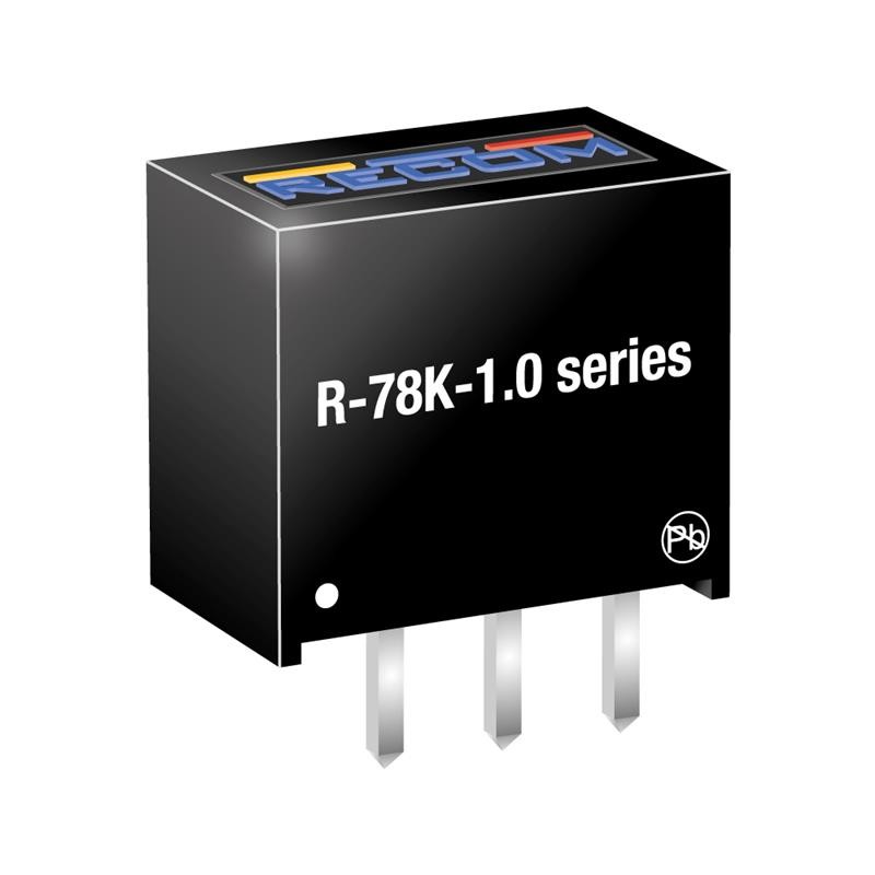 1 pcs : R-78K12-1.0 - 1A DC/DC-CONVERTER 'INNOLINE' SI
