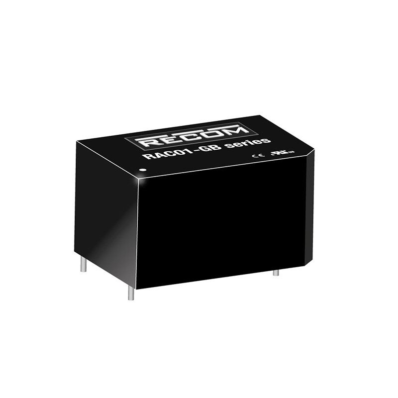 1 pcs : RAC01-05SGB - AC/DC CONVERTER 5V 1W