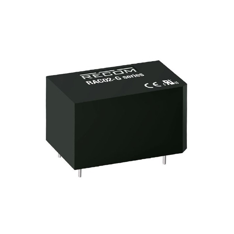 1 pcs : RAC01-24SGB - AC/DC CONVERTER 24V 1W