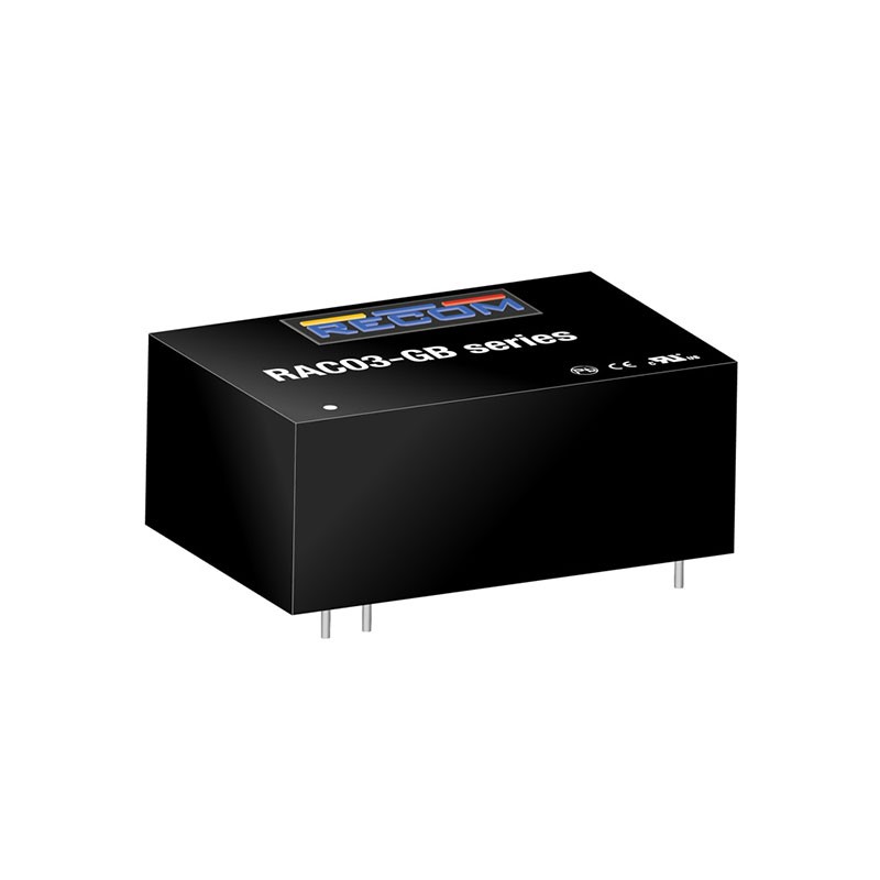 1 pcs : RAC03-24SGB - AC/DC CONVERTER 24V 3W