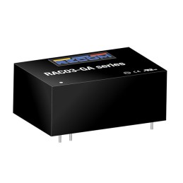 1 pcs : RAC03-3.3SGA - AC/DC CONVERTER 3.3V 3W