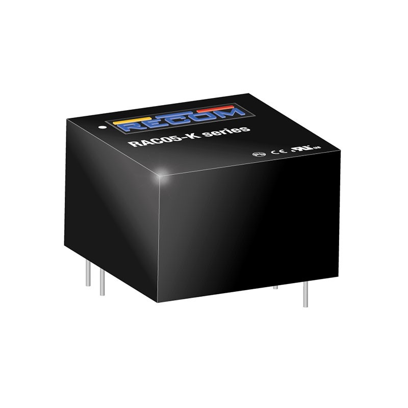 1 pcs : RAC05-24SK - AC/DC CONVERTER 24V 5W