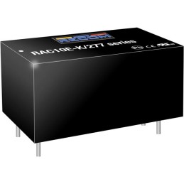 1 pcs : RAC10E-15SK/277 - 10W AC/DC-CONVERTER 'POWERLINE'