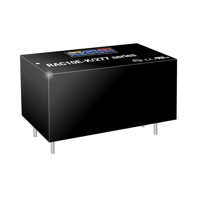 1 pcs : RAC10E-15SK/277 - 10W AC/DC-CONVERTER 'POWERLINE'