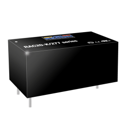 1 pcs : RAC20-15DK/277 - AC/DC CONVERTER +/-15V 20W