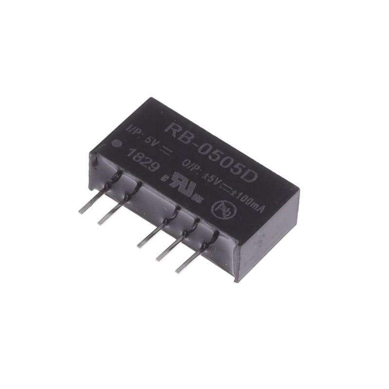 1 pcs : RB-0505D - DC DC CONVERTER +/-5V 1W