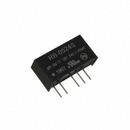 1 pcs : RB-0524S - DC DC CONVERTER 24V 1W