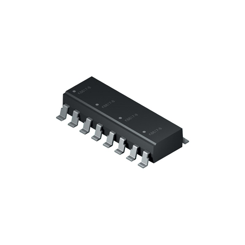 25 pcs - Isocom, TLP521-4SM Phototransistor Output Quad Optocoupler, Surface Mount, 16-Pin SMD