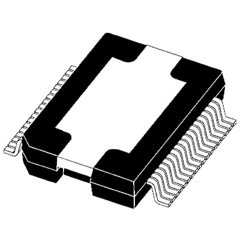 31 pcs - STMicroelectronics VN808-E, MOSFET 1, 0.7 A, 45V 36-Pin, PowerSO
