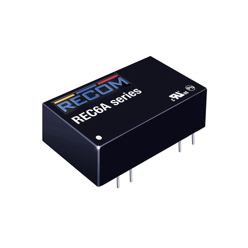 1 pcs : REC6A-0505SW/H2 - DC DC CONVERTER 5V 6W