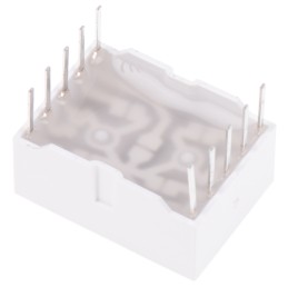 320 pcs - HDSP-5553 Avago 7-Segment LED Display, CC Red 1.48 mcd RH DP 14.2mm