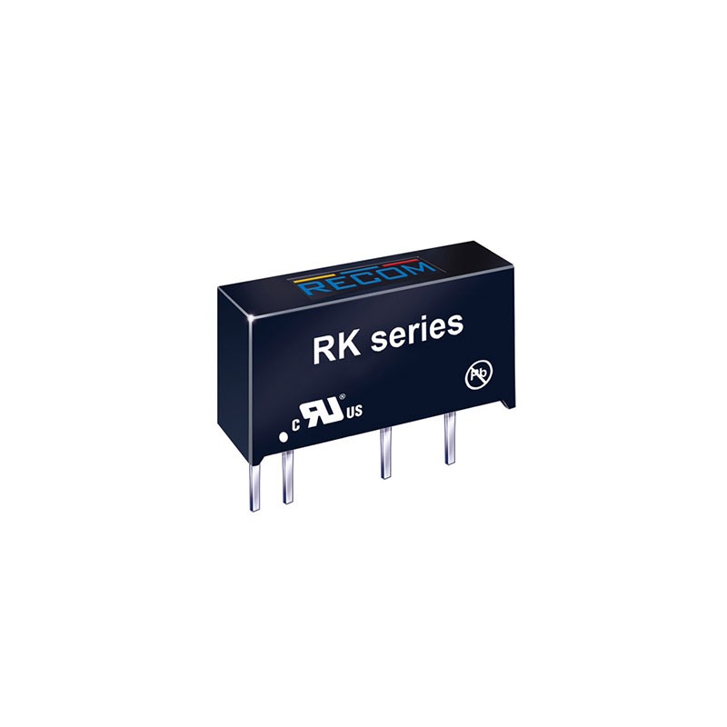 1 pcs : RK-0505S/HP - DC DC CONVERTER 5V 1W