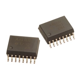 45 pcs - Broadcom, ASSR-601JT-000E MOSFET Output Optocoupler, Surface Mount, 16-Pin