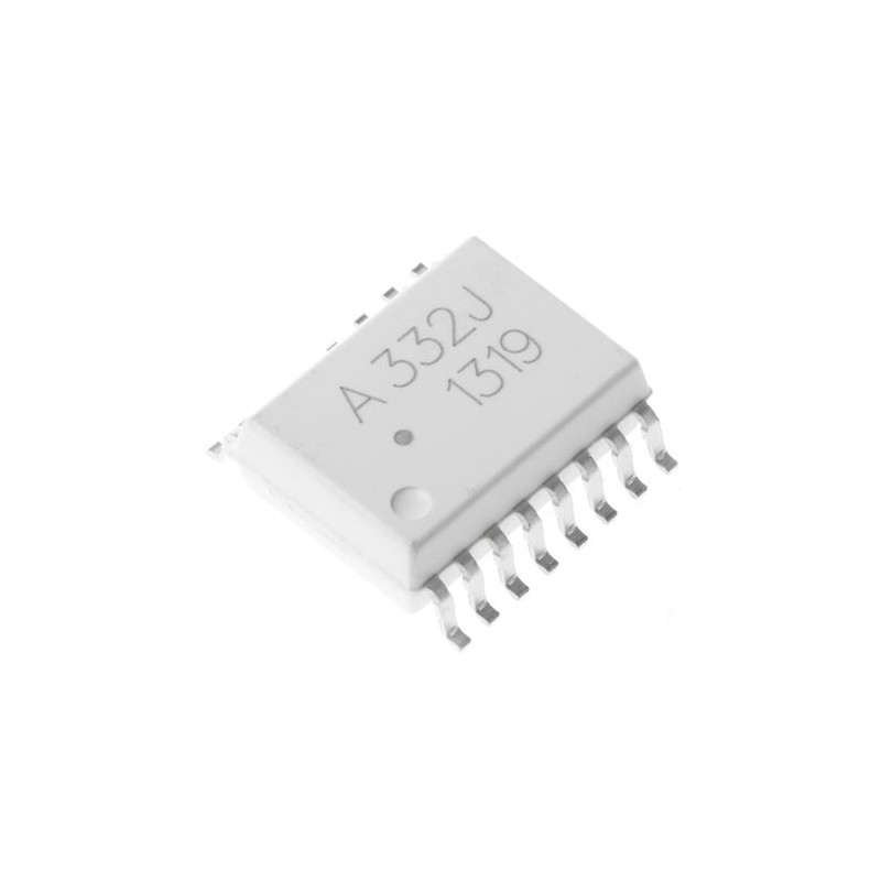 45 pcs - Broadcom, ACPL-32JT-000E Optocoupler, 16-Pin SOIC