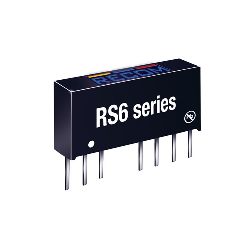 1 pcs : RS6-2405S - DC DC CONVERTER 5V 6W