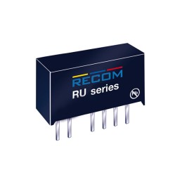 1 pcs : RU-3.30505/P - DC DC CONVERTER 2X5V 1W
