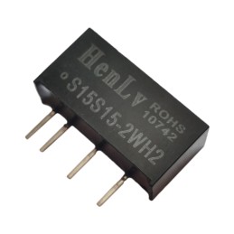 1 pcs : S15S15-2WH2 - DC DC CONVERTER 2W