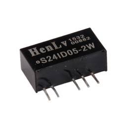 1 pcs : S24HID12-2WH2 - DC DC CONVERTER 2W