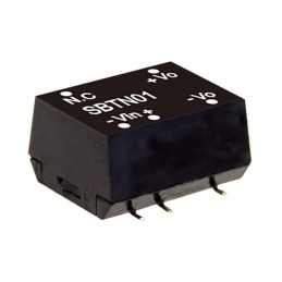 1 pcs : SBTN01L-15 - DC DC CONVERTER 15V 1W