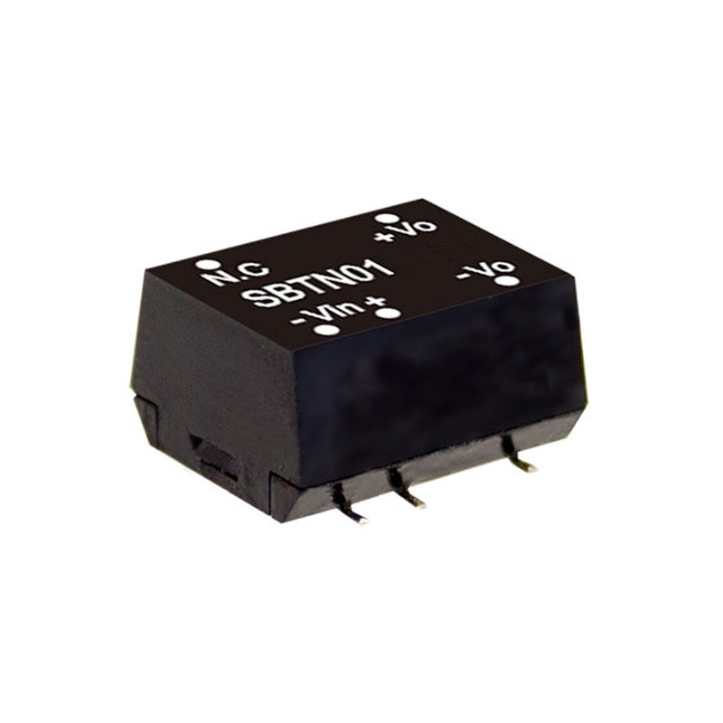 1 pcs : SBTN01N-12 - DC DC CONVERTER 12V 1W