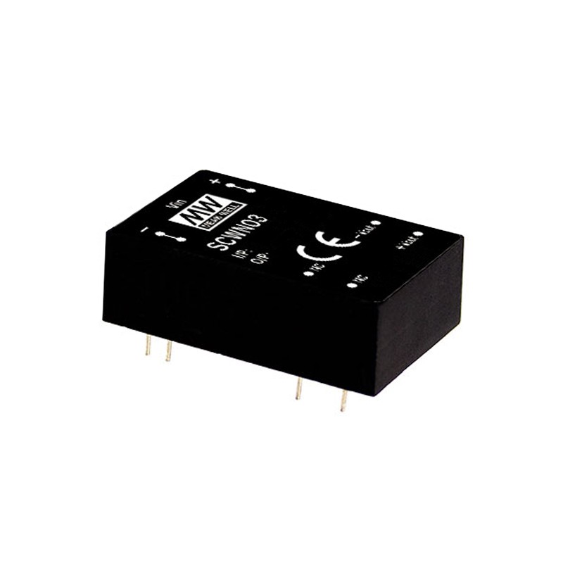 1 pcs : SCWN03C-12 - DC DC CONVERTER 12V 3W