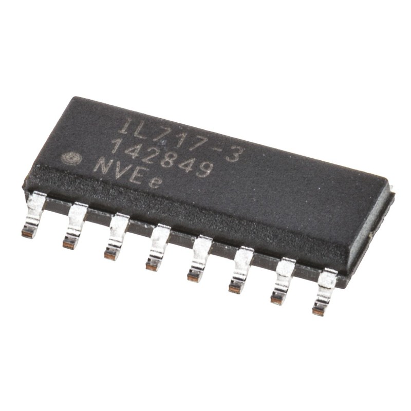 50 pcs - IL717-3E NVE, 4-Channel Digital Isolator, 2.5 kVrms