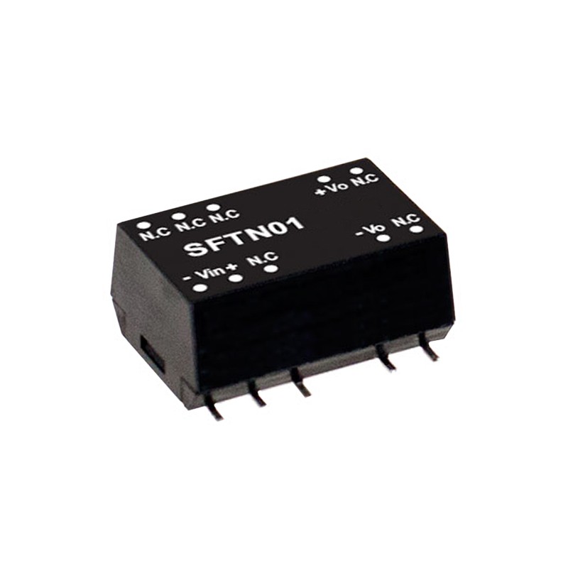 1 pcs : SFTN01M-12 - DC DC CONVERTER 12V 1W