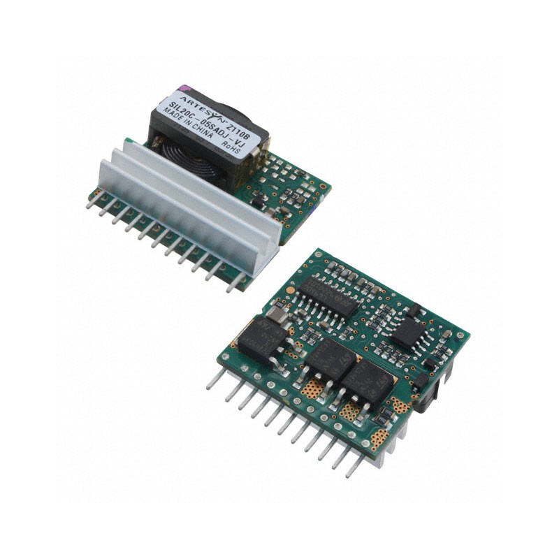 1 pcs : SIL20C2-00SADJ-HJ - DC DC CONVERTER 0.59-5.1V 100W