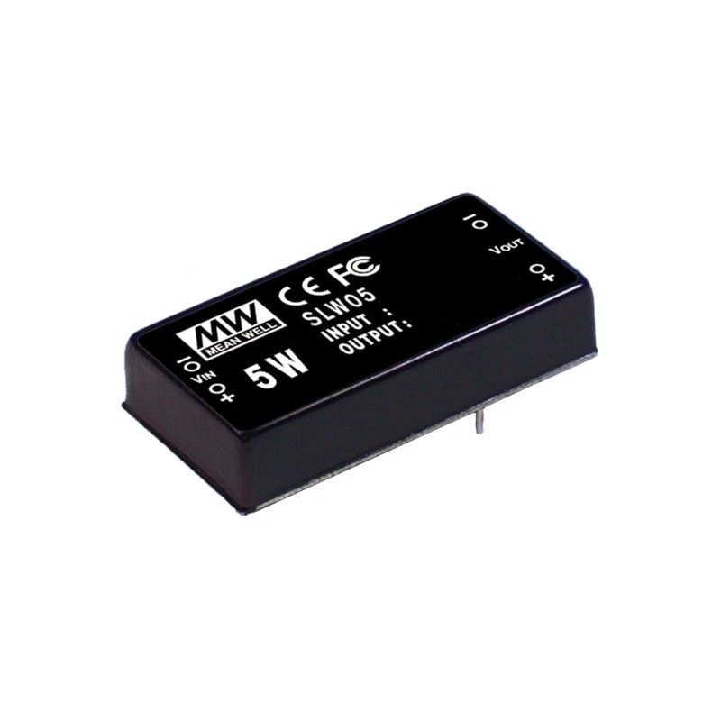 1 pcs : SLW05C-09 - DC DC CONVERTER 9V 5W