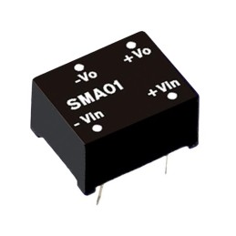 1 pcs : SMA01M-09 - DC DC CONVERTER 9V 1W