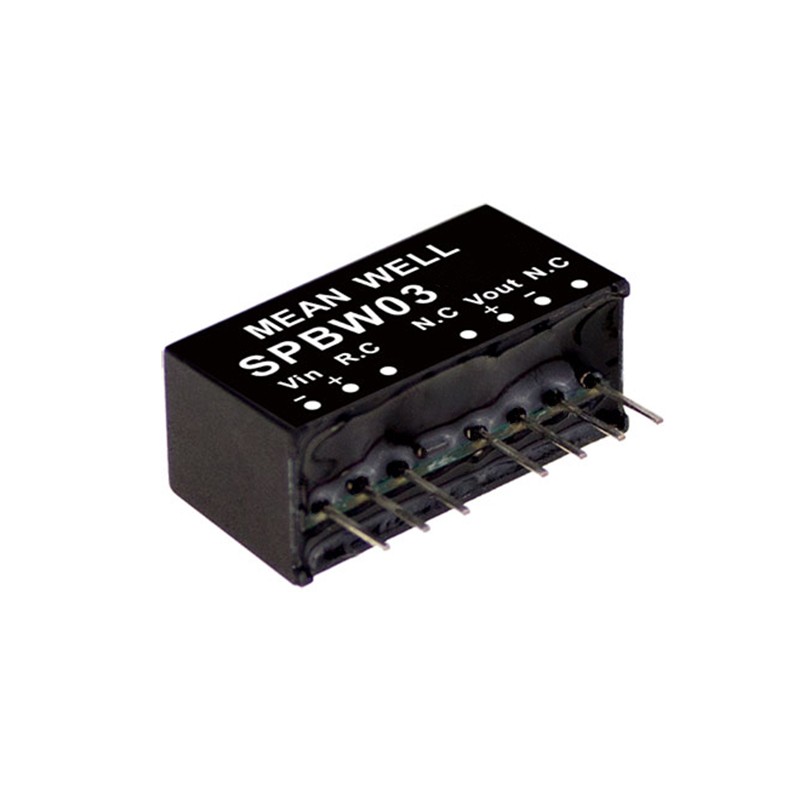 1 pcs : SPBW03G-12 - DC DC CONVERTER 12V 3W