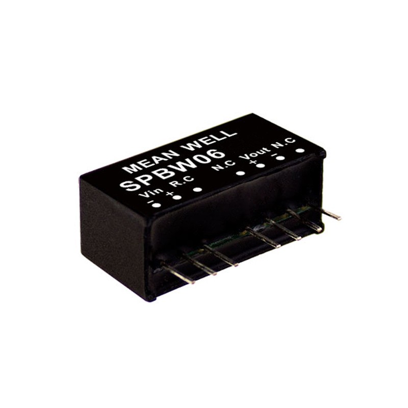 1 pcs : SPBW06F-12 - DC DC CONVERTER 12V 6W