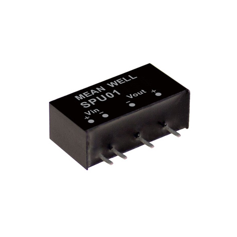 1 pcs : SPU01L-12 - DC DC CONVERTER 12V 1W